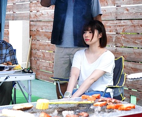 石原希望｜卑劣町内キャンプ×若妻NTR和姦｜泥酔させられた夫の近くで美人妻が町内会の中年キモおやじに犯され、種付け強姦のアクメ堕ち